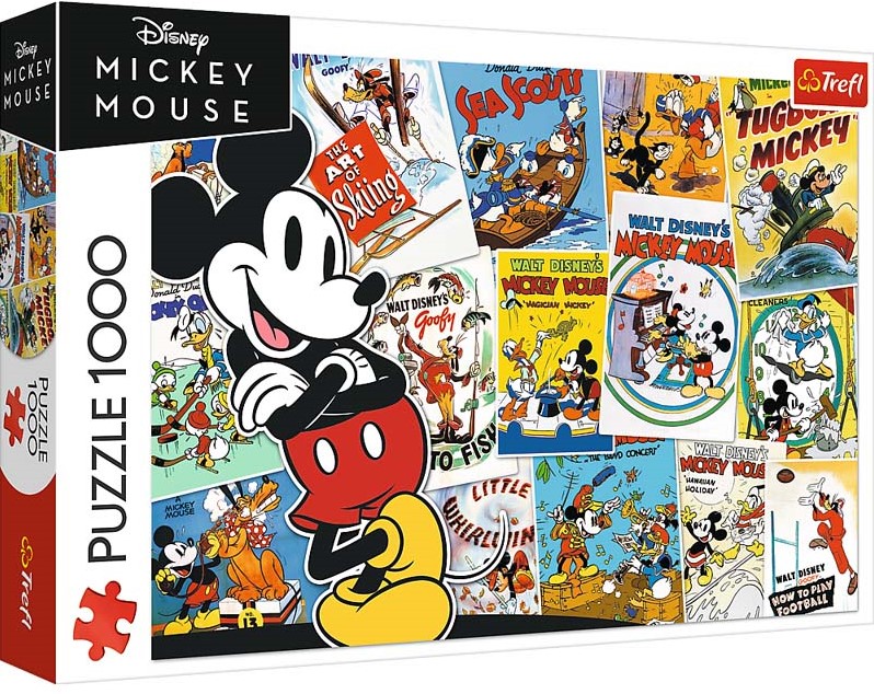 Trefl Puzzles 1000" Mickey World / Disney" OKU