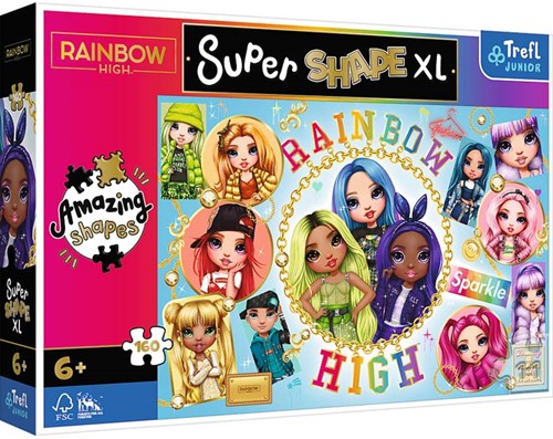 Trefl 160XL - Colorful Rainbow High / MGA Rainbow high_FSC M