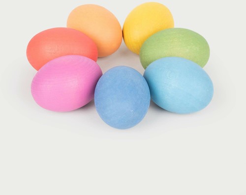 Tickit Regenboog Houten Eieren