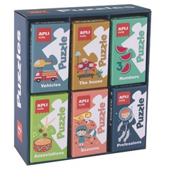 APLI - Display met 6 puzzels