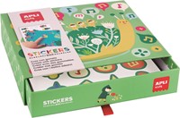 APLI - Liliput stickerdoos (met 8 kaarten en voorbeeld)-2