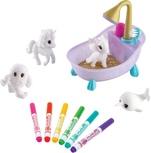 Crayola - Washimals Peculiar Pets Playset WindowBox-3
