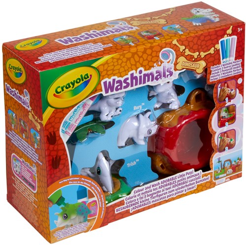 Crayola - Washimals Dinosaur Island 4s.