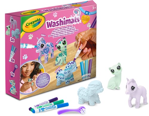 Crayola - Washimals 3ct Pastel Pets-2
