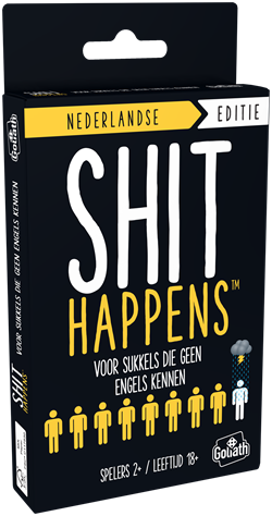 Goliath - Shit Happens Pocket Editie 18+ NL