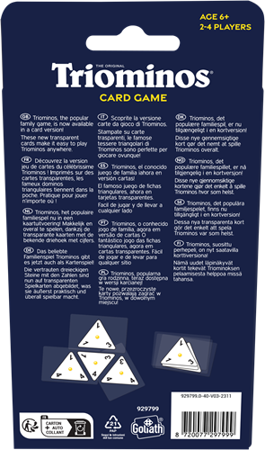 Goliath - Triominos Card game-2