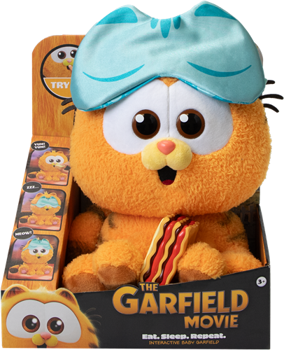 Goliath - Animagic - Garfield Feature Plush (12) - Baby Garfield-2