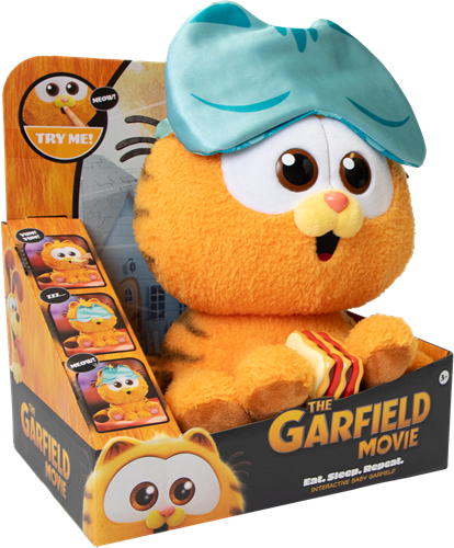 Goliath - Animagic - Garfield Feature Plush (12) - Baby Garfield