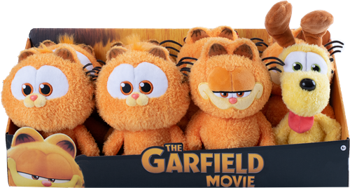 Goliath - CDU 8 Pcs Animagic - Garfield 8 Plush Asst-2