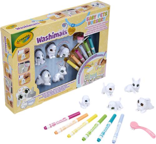 Crayola - Washimals Baby Pets Nursery Pack-2