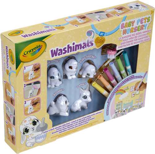 Crayola - Washimals Baby Pets Nursery Pack