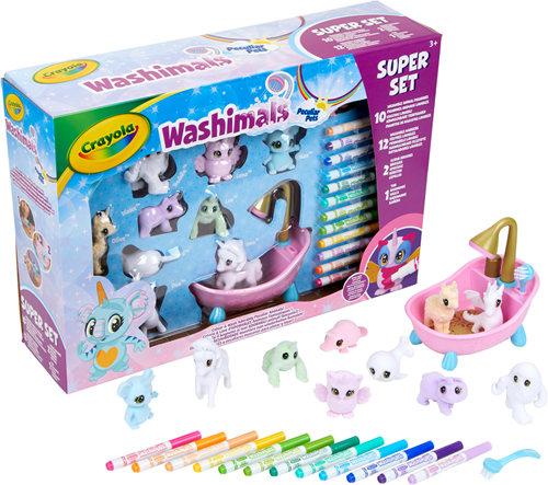 Crayola - Washimals Peculiar Super Set-2