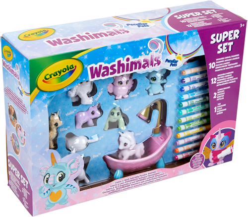 Crayola - Washimals Peculiar Super Set