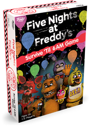 Funko Games - Funko Five Nights at Freddy's - Survive 'Til 6AM Game (12L)