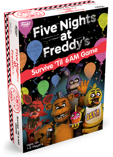 Funko Games - Funko Five Nights at Freddy's - Survive 'Til 6AM Game (12L)