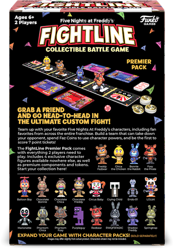 Funko Games - Funko Five Nights at Freddy's - FightLine Premier Set (12L) NL-2