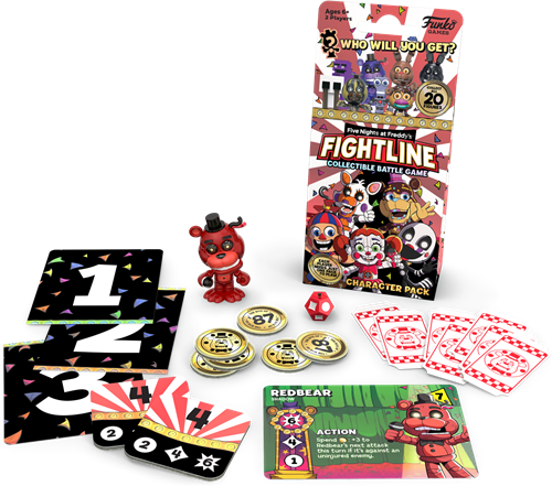 Funko Games - Funko Five Nights at Freddy's FightLine Character Pack (12L)-3