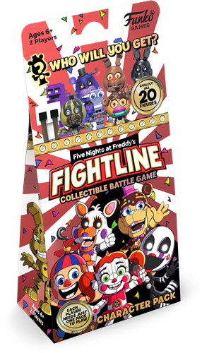 Funko Games - Funko Five Nights at Freddy's FightLine Character Pack (12L)