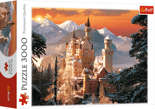 Trefl 3000 - Wintry Neuschwanstein Castle, Germany