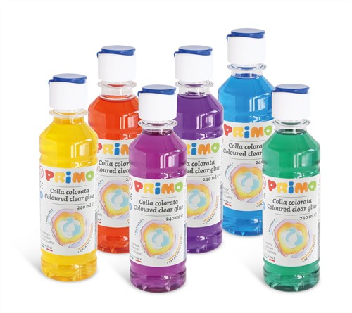 Primo - CDU 48 pcs Slijm 6 Kleuren en Activator (240 ml)-2