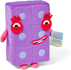 Learning Resources - Numberblocks™ Numberblock Six Playful Pal