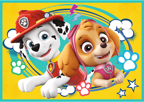Trefl 4in1 - Happy Paw Patrol team / Viacom PAW Patrol-2