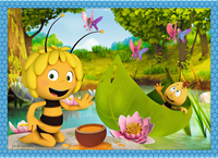 Trefl 4in1 (12, 15, 20, 24) - Maya the Bee adventures / Studio 100 Maya the Bee-3