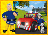 Trefl 4in1M - Brave Fireman Sam / Prism A&D Fireman Sam-2