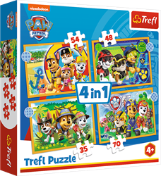 Trefl 4in1M - Holiday Paw Patrol / Viacom PAW Patrol