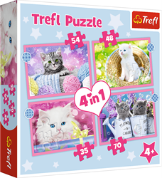 Trefl 4in1 - Fun cats