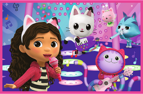 Trefl 2x24 - Playing with Gabby / Universal Gabby's Dollhouse_FSC Mix 70%-3