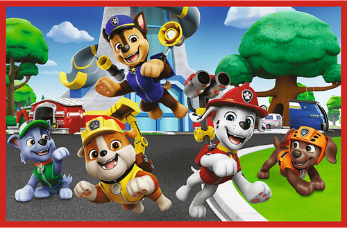 Trefl 2x24 - Doggy day of fun / Viacom PAW Patrol_FSC Mix 70%-3