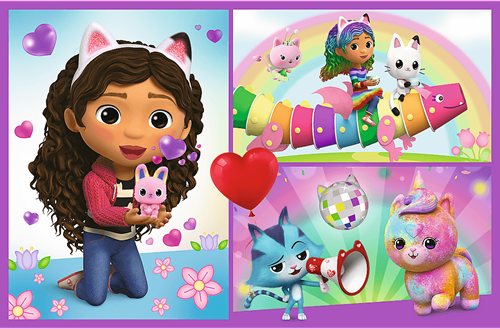 Trefl 2x70 - Play with Gabby / Universal Gabby's Dollhouse_FSC Mix 70%-3