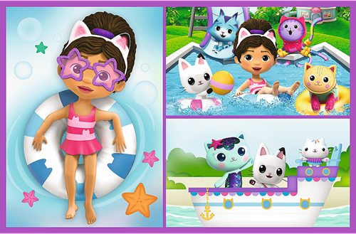 Trefl 2x70 - Play with Gabby / Universal Gabby's Dollhouse_FSC Mix 70%-2