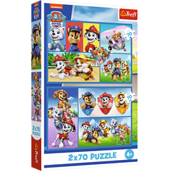 Trefl 2x70 - Paw Patrol rules / Viacom PAW Patrol_FSC Mix 70%