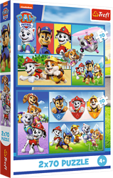 Trefl 2x70 - Paw Patrol rules / Viacom PAW Patrol_FSC Mix 70%