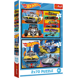 Trefl 2x70 - Toy cars / Hot Wheels_FSC Mix 70%