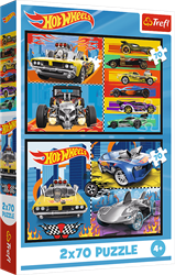 Trefl 2x70 - Toy cars / Hot Wheels_FSC Mix 70%