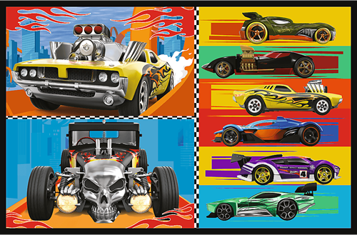 Trefl 2x70 - Toy cars / Hot Wheels_FSC Mix 70%-3