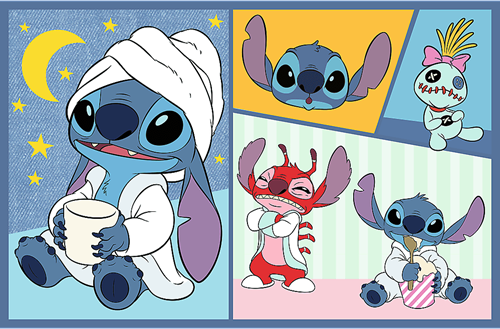 Trefl 2x70 - There's no boredom with Stitch / Disney Lilo&Stitch_FSC Mix 70%-2