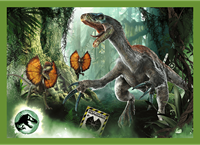 Trefl 4in1M - Threatening dinosaurs / Universal Jurassic Wor-2