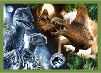 Trefl 4in1M - Threatening dinosaurs / Universal Jurassic Wor-3