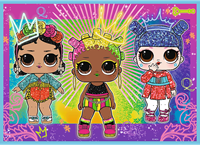 Trefl 4in1 - Meet the dolls / MGA LOL Surprise!-3