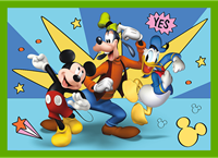 Trefl 4in1 - Among the friends / Disney Mickey Mouse Funhous-2