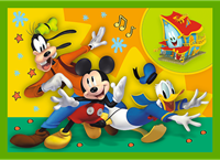 Trefl 4in1 - Among the friends / Disney Mickey Mouse Funhous-3