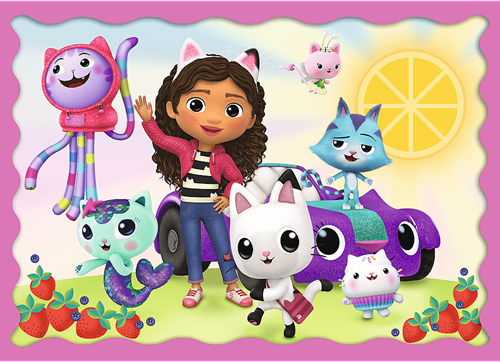 Trefl 4in1M - Gabby's adventures / Universal Gabby's Dollhou-2