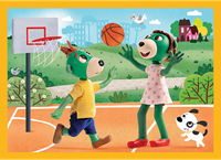 Trefl 4in1 - Trefliks on vacation / KAZSTUDIO SA The Treflik Family-3