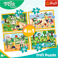 Trefl 4in1 - Trefliks on vacation / KAZSTUDIO SA The Treflik Family-2