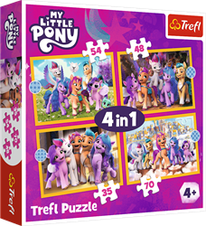 Trefl 4in1 - Meet the Ponies / Hasbro, My Little Pony