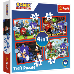 Trefl 4in1 - The adventures of Sonic / SEGA Sonic The Hedgehog